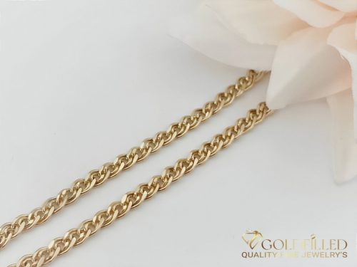 Goldfilled Narukvica za gležanj 28cm/3,8mm Boja 18K