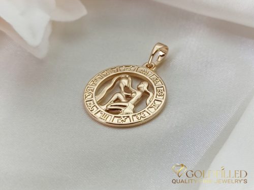 Goldfilled Antialergijski Medaljon 28mm 18K boja