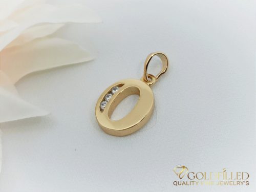 Antialergijski privjesak „Goldfilled” 23mm, boja 18K