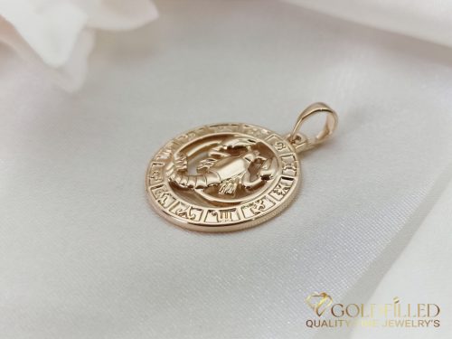 Goldfilled Antialergijski Medaljon 28mm 18K boja